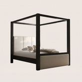 Ashbourne Metal & Wood 4 Poster Bed Frame