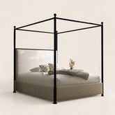 Cambridge Manor Metal Canopy Bed Frame