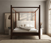 Chatsworth Wood Canopy Bed Frame