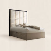 Jackson Wooden Trim Storage Bed Frame