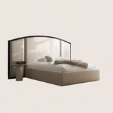 Meroni Curve Arch bed frame with overhangs