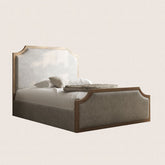 Rene art deco wooden bed frame