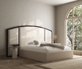 Meroni Curve Arch bed frame with overhangs