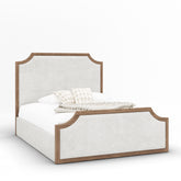 Rene art deco wooden bed frame