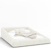 Zermatt slope cloud upholstered bed frame