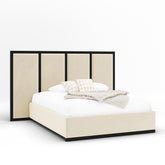 Eden metal channelled bed frame