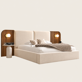 Weston Bed with Extended Headboard & Integrated Lights