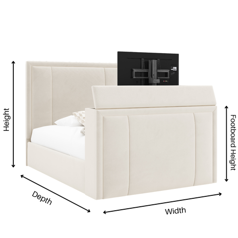Durant tv bed frame