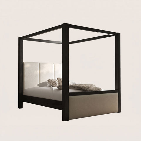 Ashbourne Metal & Wood 4 Poster Bed Frame