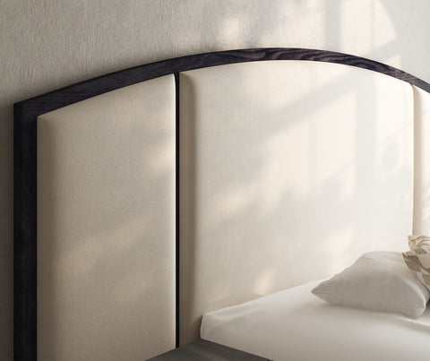 Meroni Curve Arch bed frame with overhangs