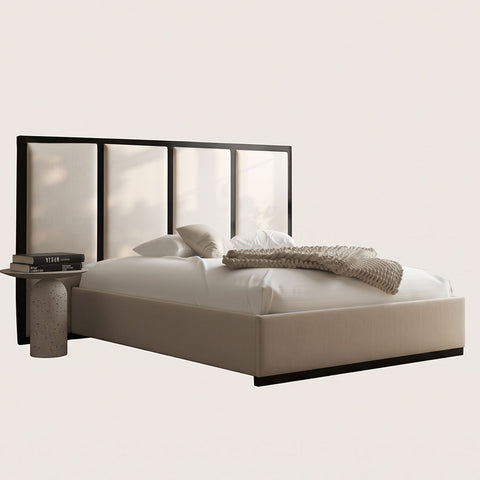 Eden metal channelled bed frame