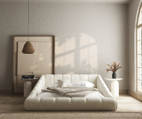Zermatt slope cloud upholstered bed frame