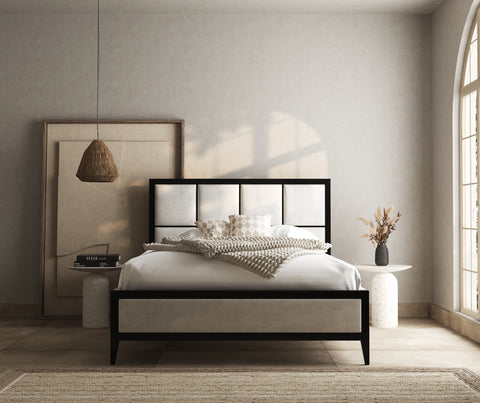Hampstead Metal Cube Panel Bed Frame