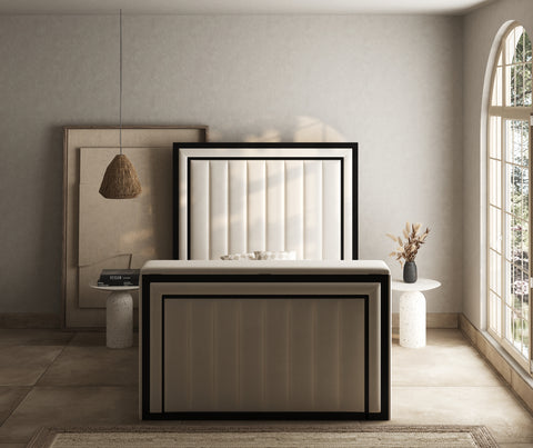 Poppy tv metal bed frame