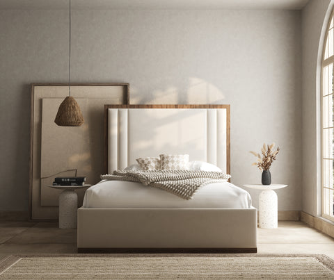 Raffles trim border bed frame