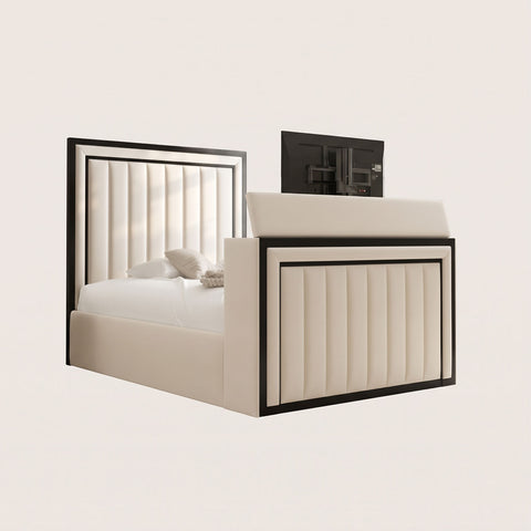 Poppy tv metal bed frame