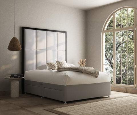 Jackson Wooden Trim Storage Bed Frame