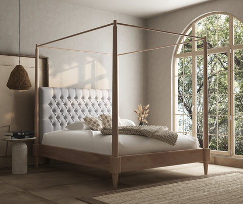 Warwick Wood Canopy Bed Frame
