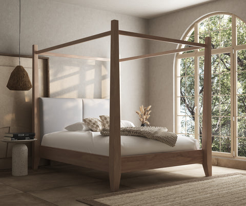 Chatsworth Wood Canopy Bed Frame