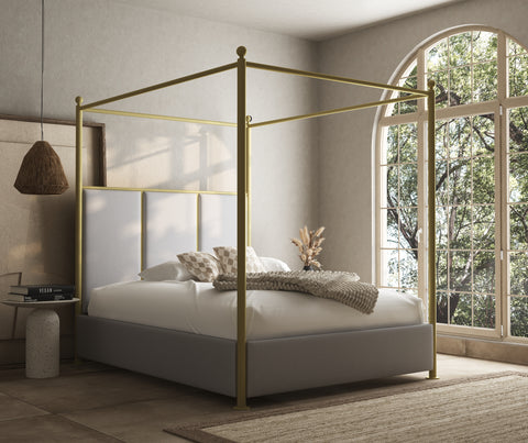 Cambridge Manor Metal Canopy Bed Frame