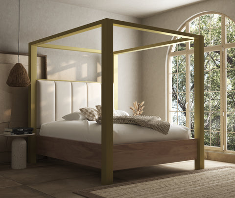The Kensington Estate Metal Four Poster Bed Frame