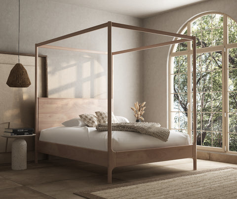 The Richmond Wooden Four Poster Bed Frame
