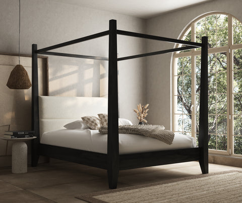 Chatsworth Wood Canopy Bed Frame