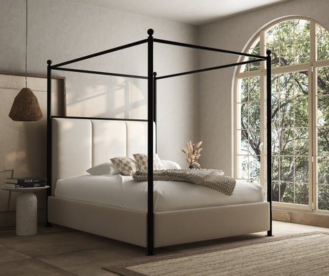 Cambridge Manor Metal Canopy Bed Frame