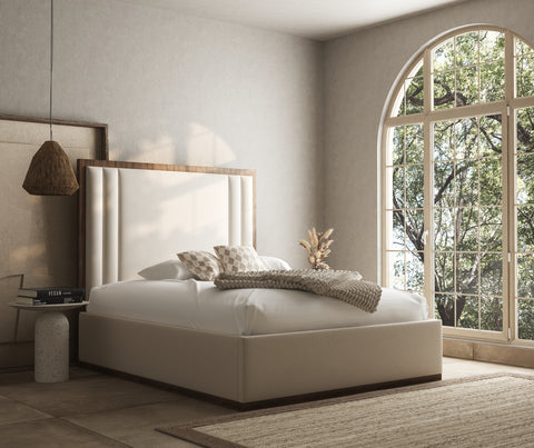 Raffles trim border bed frame