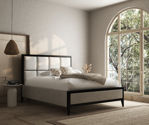 Hampstead Metal Cube Panel Bed Frame