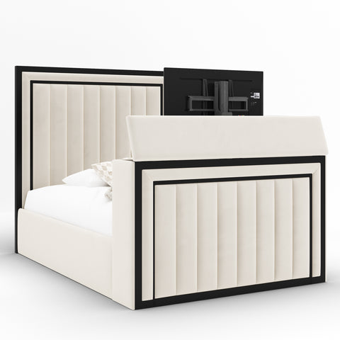 Poppy tv metal bed frame
