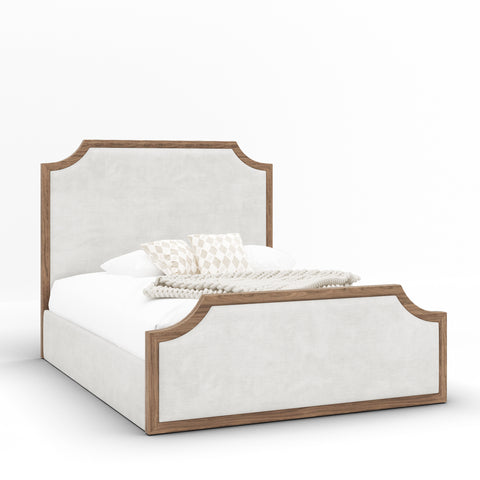 Rene art deco wooden bed frame
