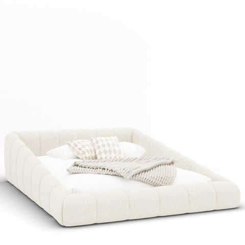 Zermatt slope cloud upholstered bed frame