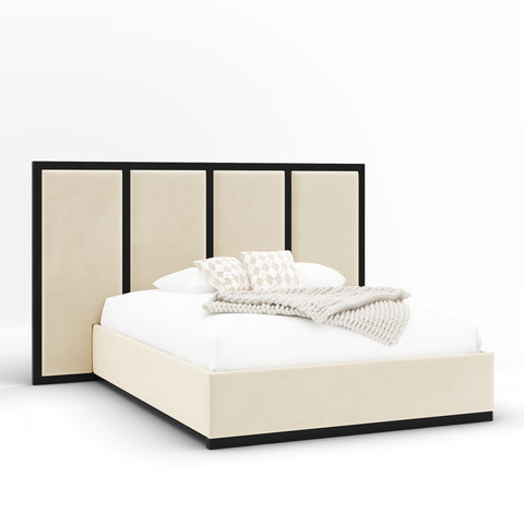 Eden metal channelled bed frame