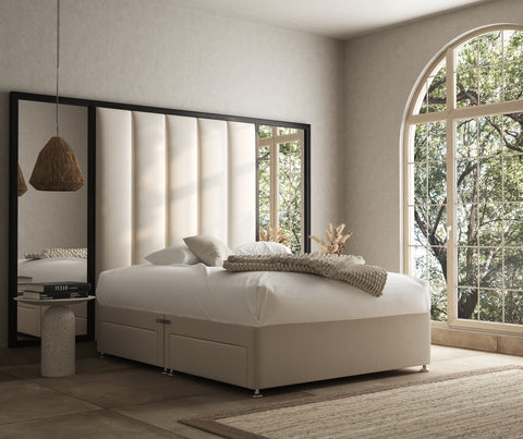 Valentina Regal Channelled Storage Bed