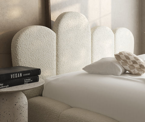 Versailles Curve Cloudsphere Lumar Bed Frame
