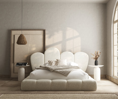 Versailles Curve Cloudsphere Lumar Bed Frame