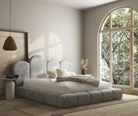 Versailles Curve Cloudsphere Lumar Bed Frame